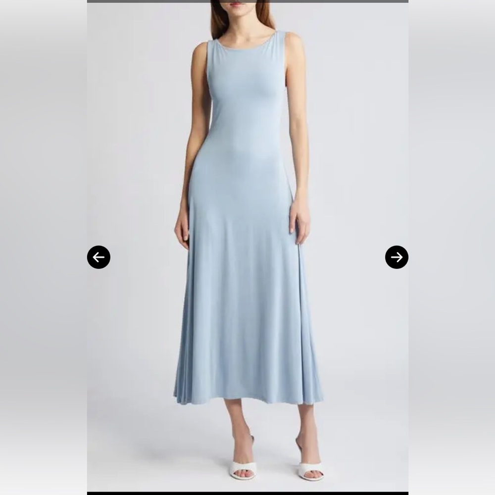 NWT Sophie Rue Sky Blue Fully Lined Dress